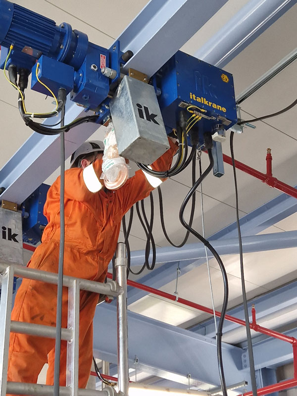 Commissioning ATEX Electric Hoist